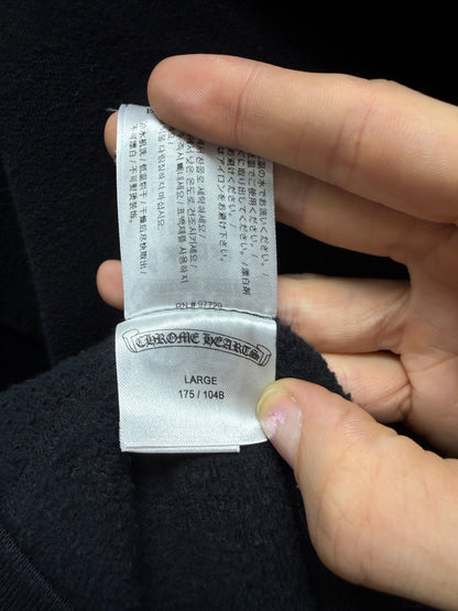 Chrome Hearts ‘Eye Chart’ Black/Orange Pullover Hoodie