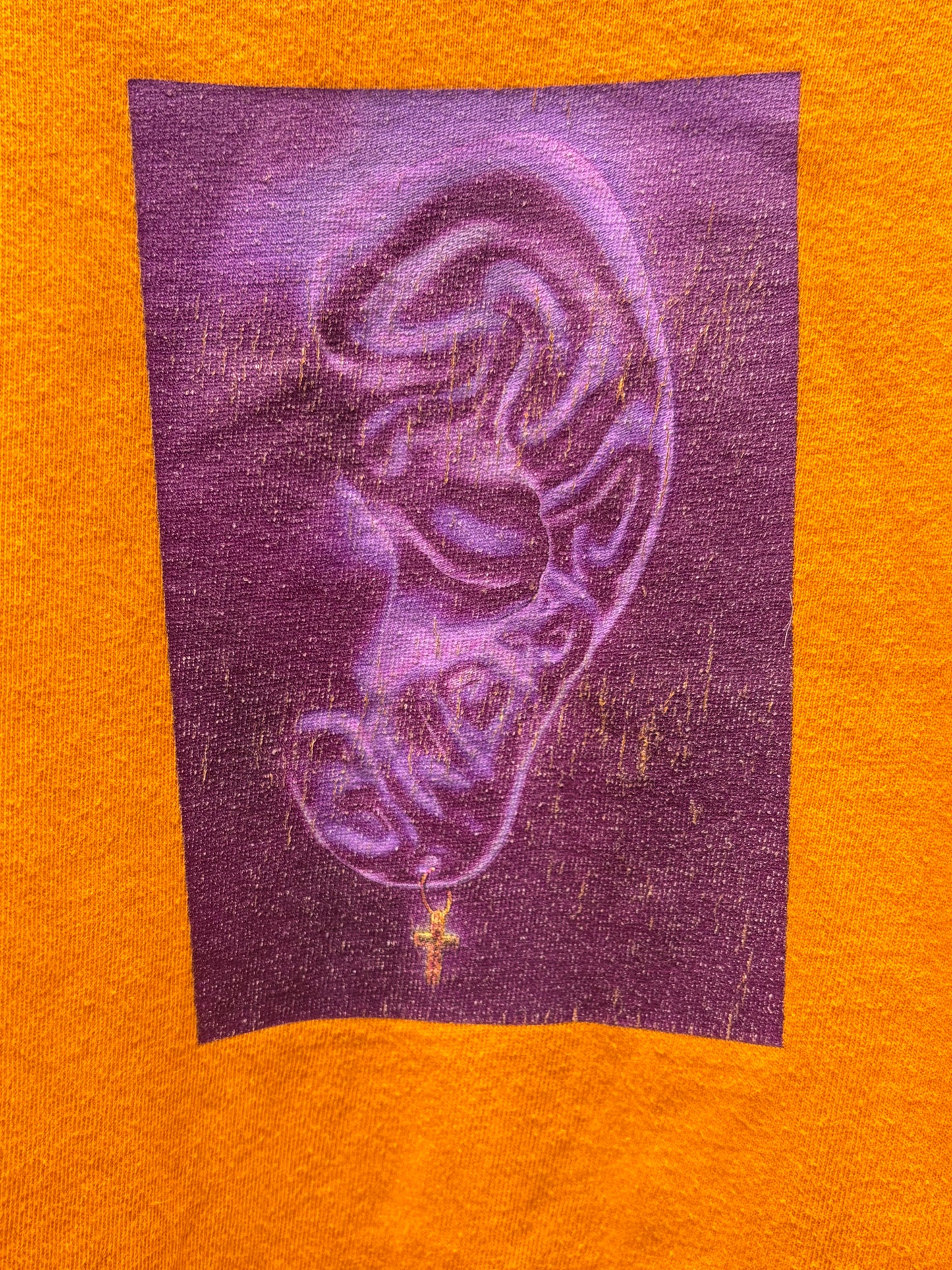 SS2021 Supreme ‘Ear’ Orange Graphic T-Shirt