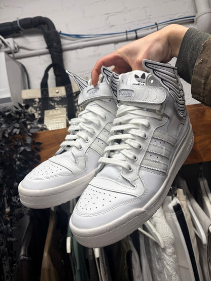 Jeremy Scott x Adidas ‘Wings 4.0’ Forum High Top Sneakers