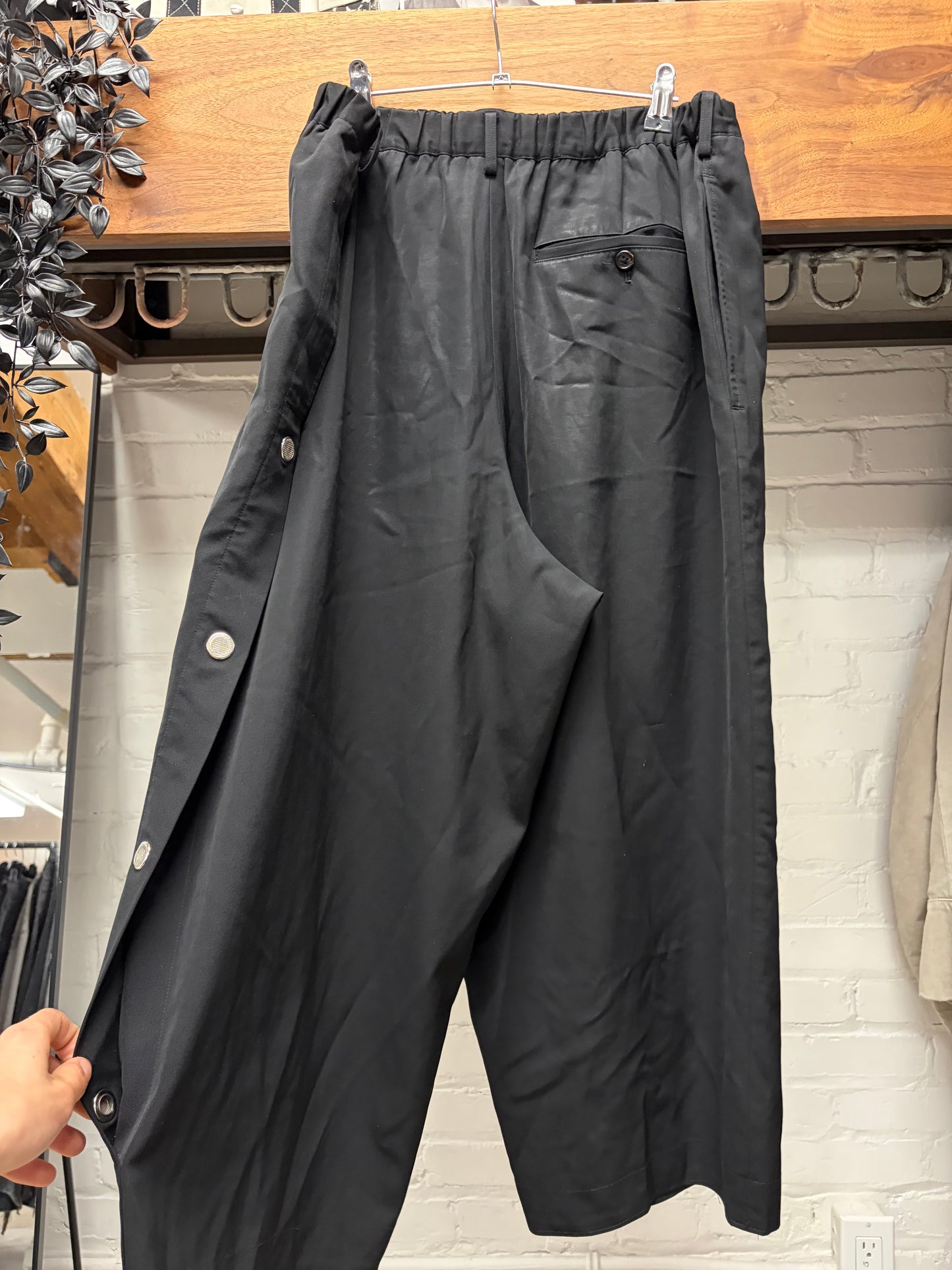 Yohji Yamamoto Pour Homme ‘Tearaway Style’ Wide Leg 4/5 Length Shorts