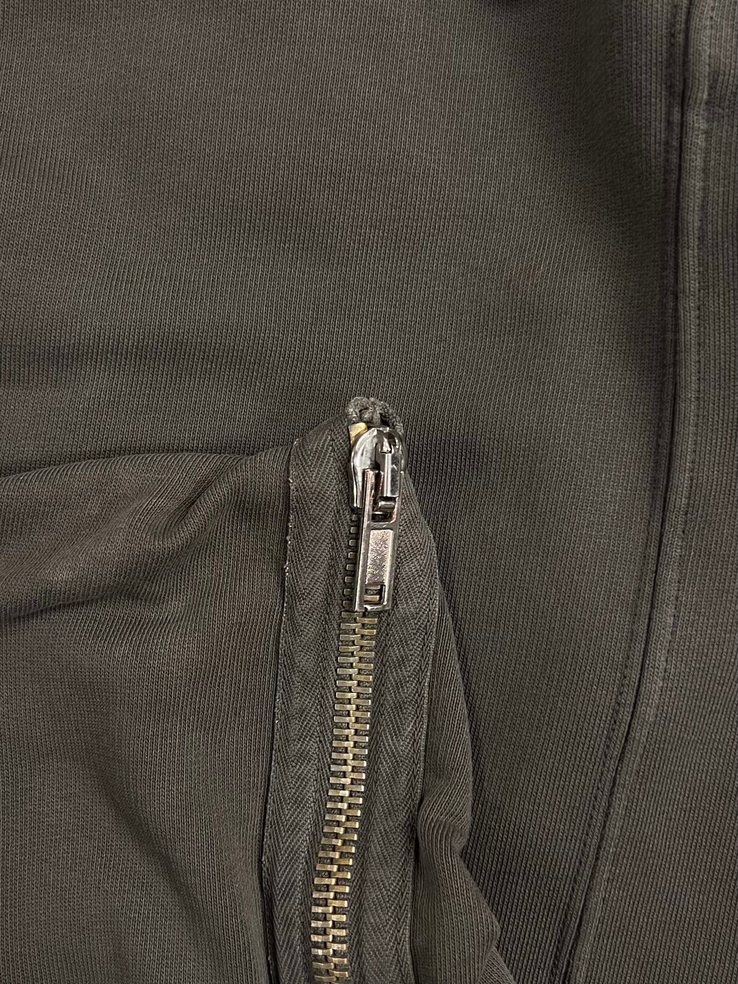 Rick Owens ‘Dirt’ Brown ‘Gimp’ Full Zip Hoodie