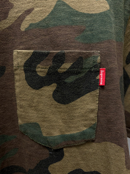 SS2017 Supreme Army Camouflage   Mini Box Logo Short Sleeve T-Shirt