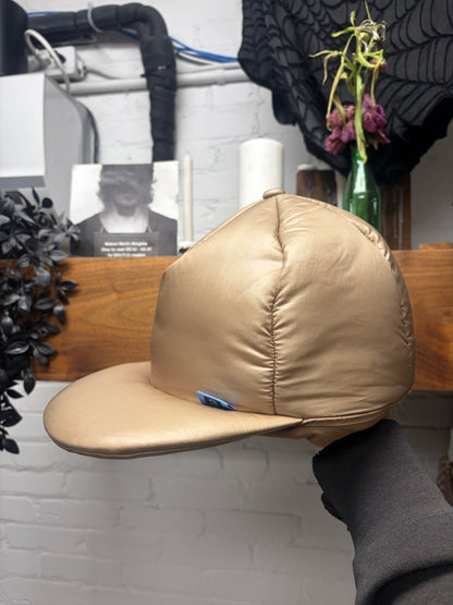 AW2023 Mihara Yasuhiro Beige ‘Puffer’ Snap-Back Fitted Hat