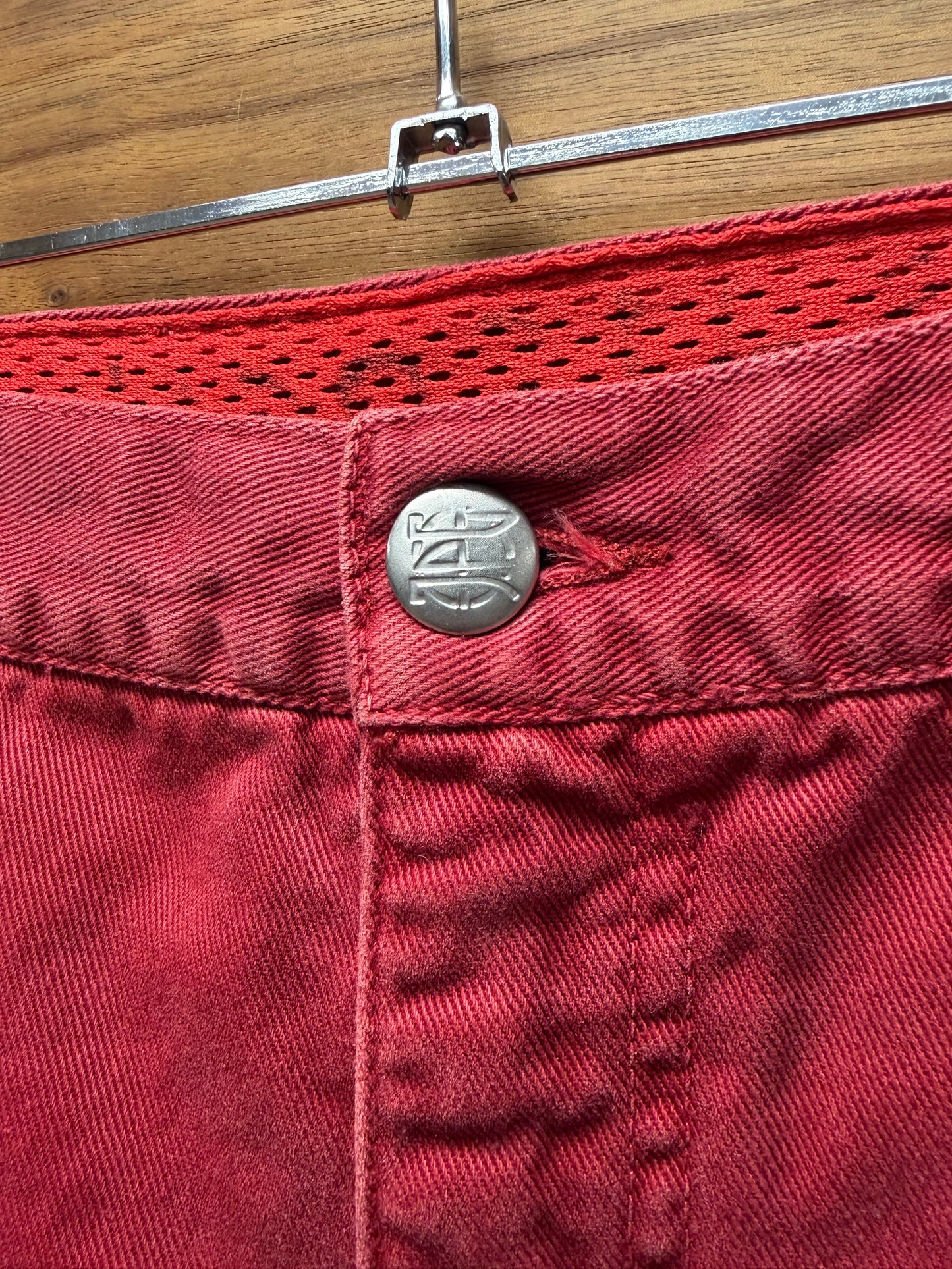 Vintage Jean Paul Gaultier Red Skinny Jeans