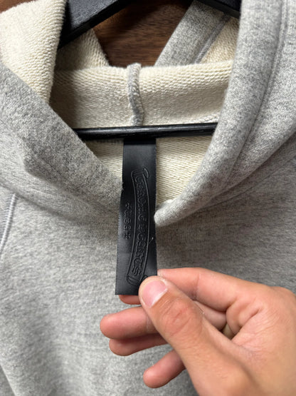 Chrome Hearts ‘Triple Cross’ Grey/Black CH Heavy Weight Hoodie