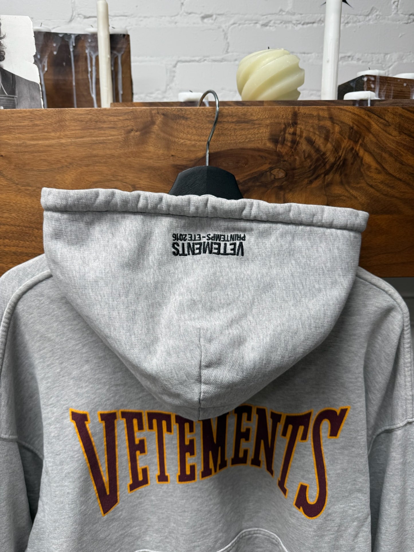 SS2016 Vetements x Champion Reversible Hoodie/Sweatshirt