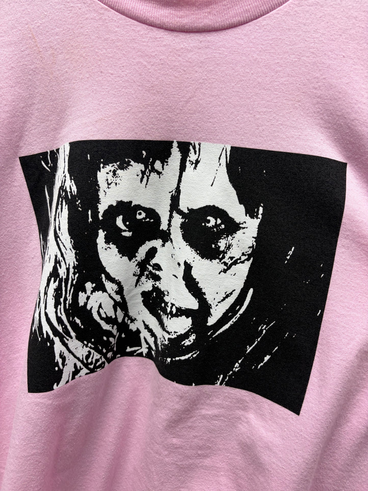 AW2025 Supreme ‘The Exorcist’ Pink/Black Long Sleeve T-Shirt