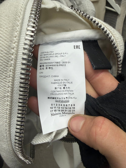 SS2020 Maison Margiela White Canvas Side Bag