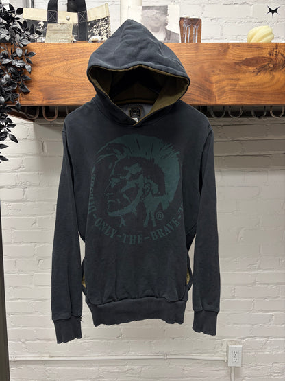 Diesel Classic ‘Mohawk Logo’ Pullover Hoodie
