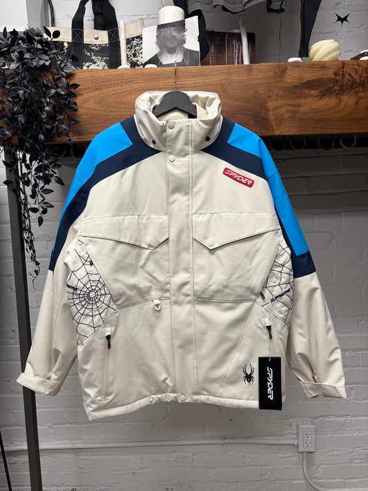AW2024 Supreme X Spyder ‘Stone’ White Technical Jacket