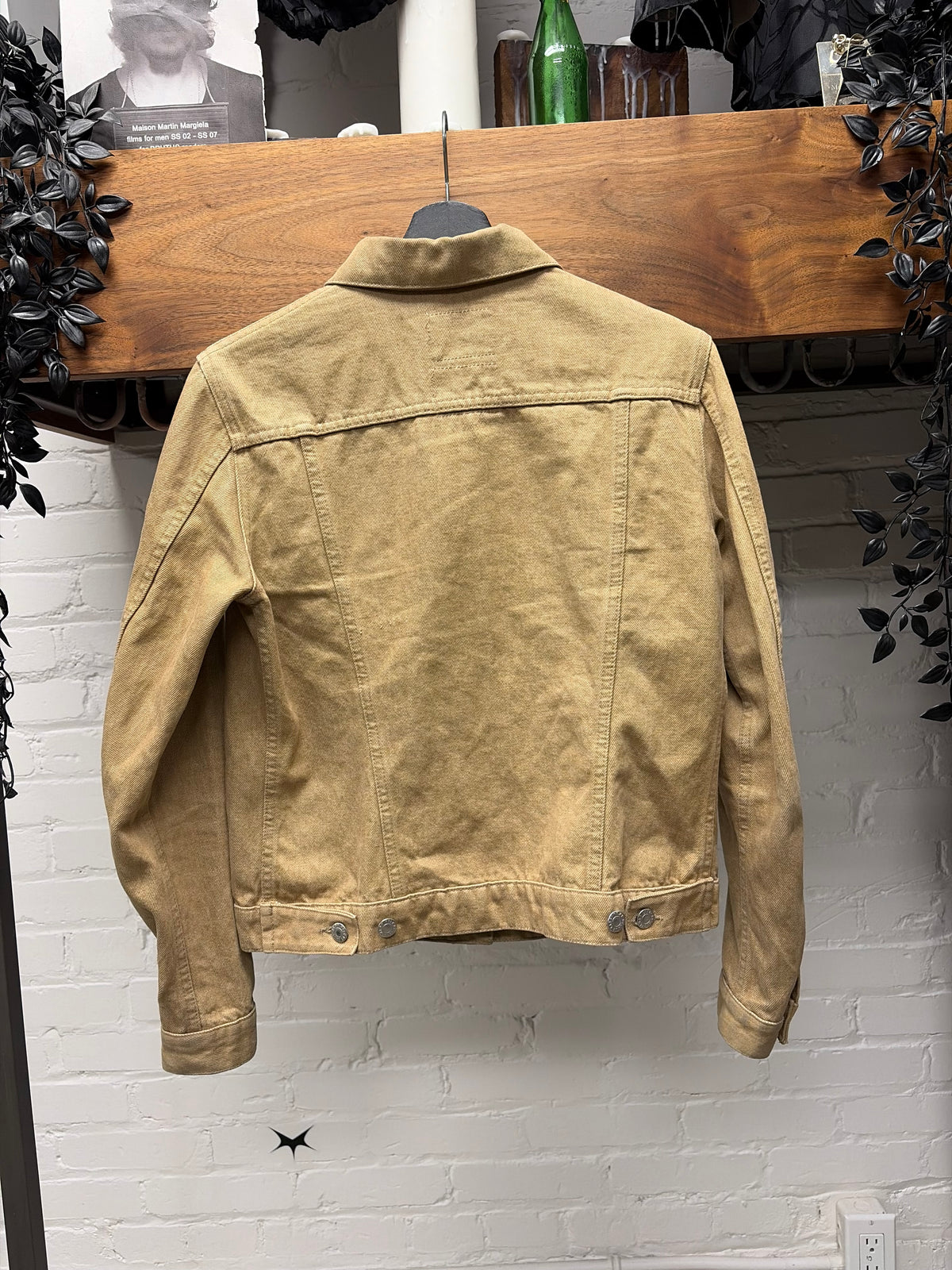 Vintage Helmut Lang ‘Classic Denim’ Brown Trucker Jacket