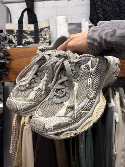 Balenciaga 3XL Oversized White Low Top Sneakers
