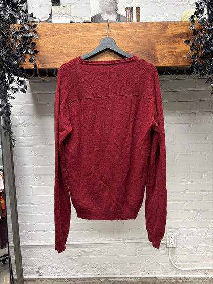 Costume National Homme ‘Burnt Red’ 100% Wool Sweater