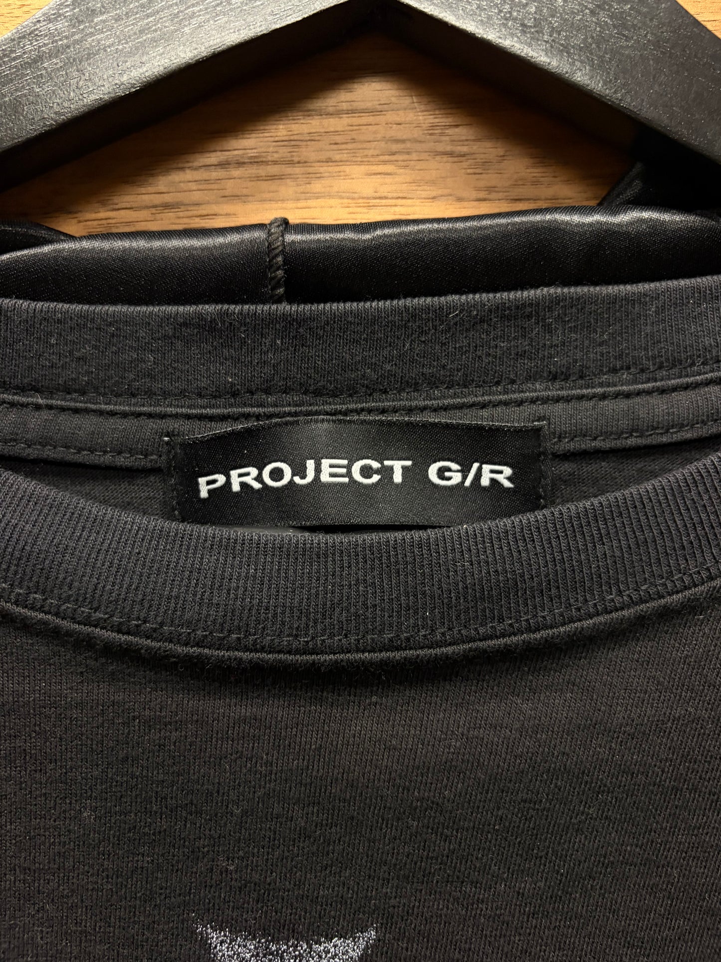 Project G/R ‘Durag’ Layered Cotton/Mesh Long Sleeve Shirt