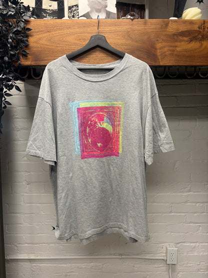 SS2021 Maison Margiela ‘Stamps’ Grey Graphic T-Shirt
