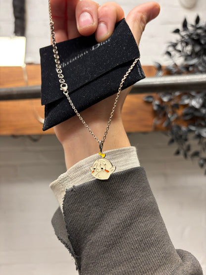 Vintage Christian Dior Silver Necklace