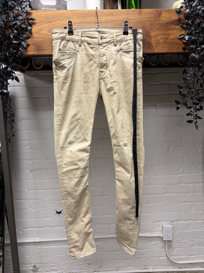 Rick Owens DRKSHDW ‘Tyrone Cut’ Mineral Wash Skinny Jeans