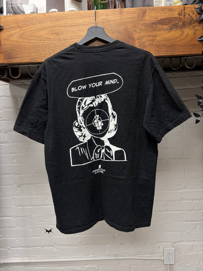 SS2018 Undercover x Supreme x Public Enemy ‘Crosshairs’ Black Graphic T-Shirt