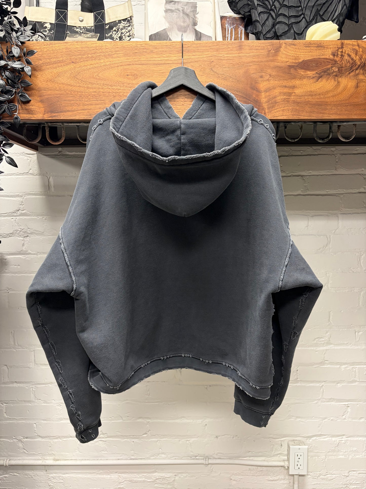Enfants Riches Deprimes Classic Distressed Logo Pullover Hoodie