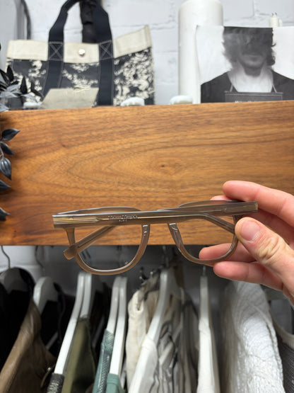 Maison Margiela x Gentle Monster ‘MM010’ Translucent Brown Acetate Glasses