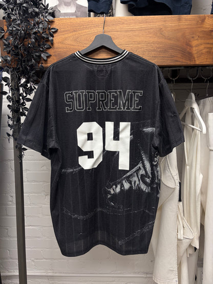 SS2021 Supreme ‘Massive Attack’ Black Soccer Jersey