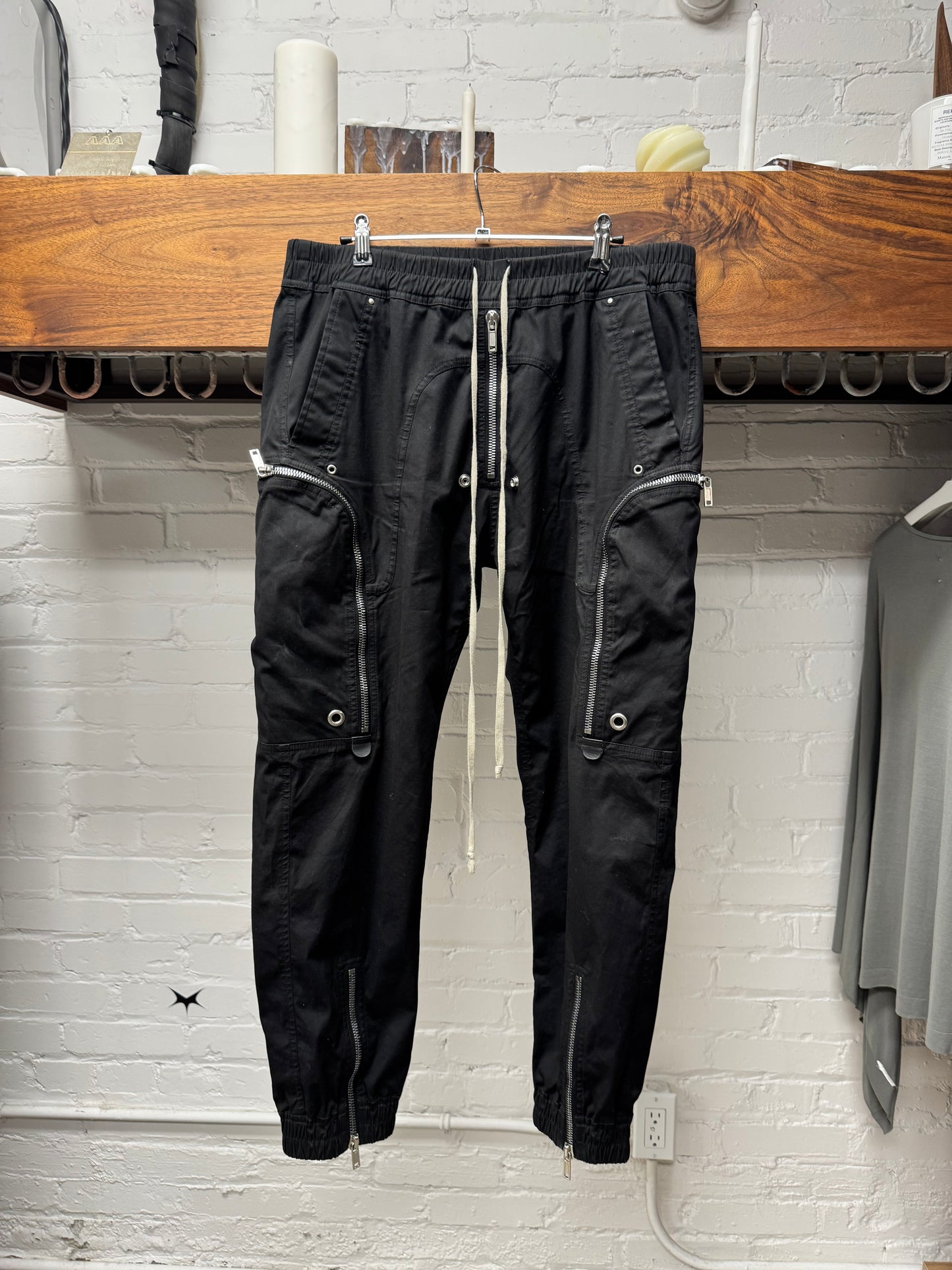 SS2023 Rick Owens Edfu ‘Bauhaus’ Cargo Drawstring Cargo Pants
