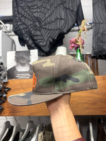 Chrome Hearts Camouflage/Orange Embroidered Snap-Back Hat
