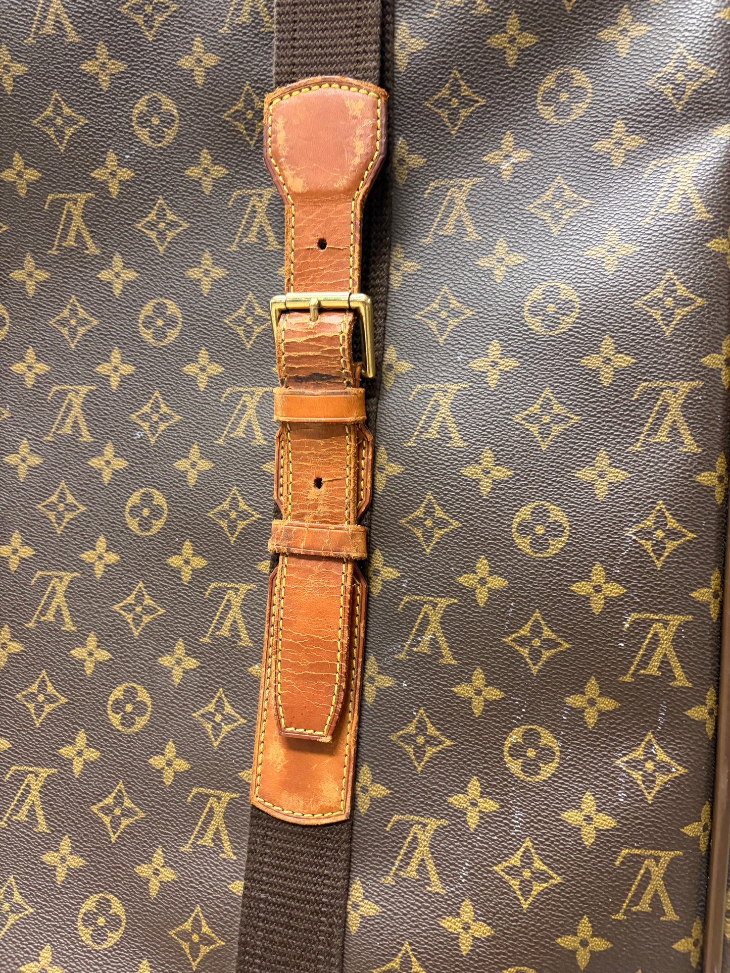 Louis Vuitton ‘Satellite 70’ Monogram Brown Suitcase