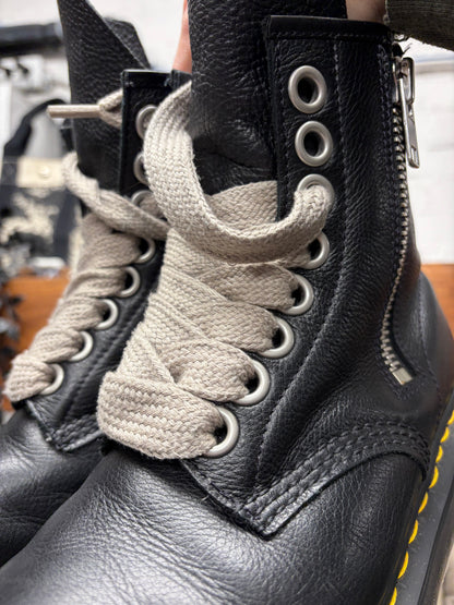 Rick Owens x Doc Martens 1460 Platform Sole Leather Boots
