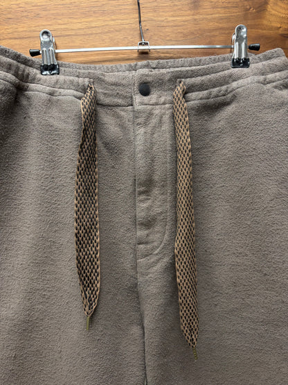 Kapital Brown ‘Napped Heat’ Easy Jumbo Drawstring Pants