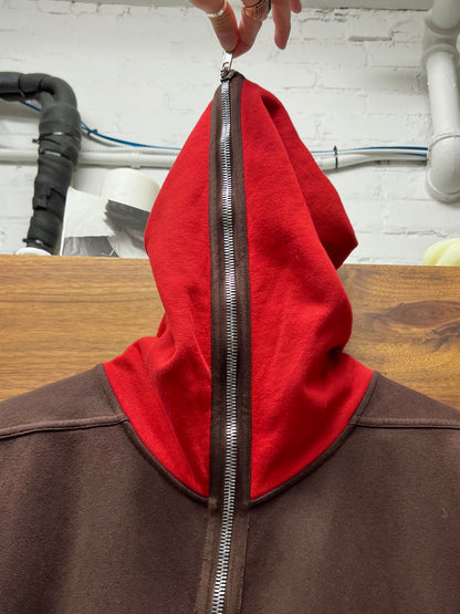 Rick Owens Sleeveless ‘Gimp’ Full-Zip Hoodie