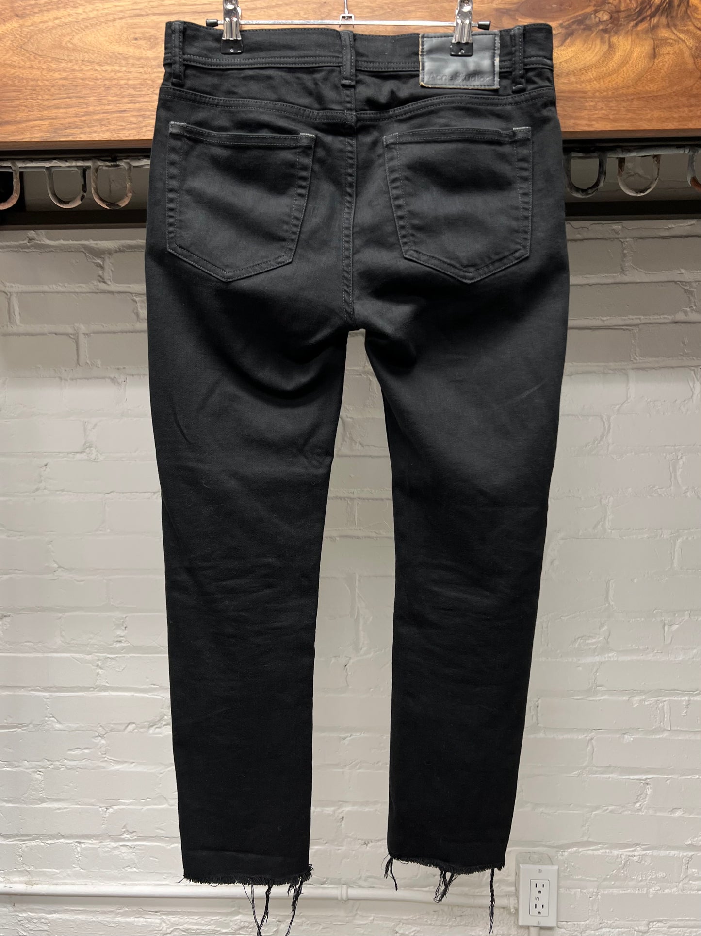 Acne Studios Black Slim/Skinny Jeans