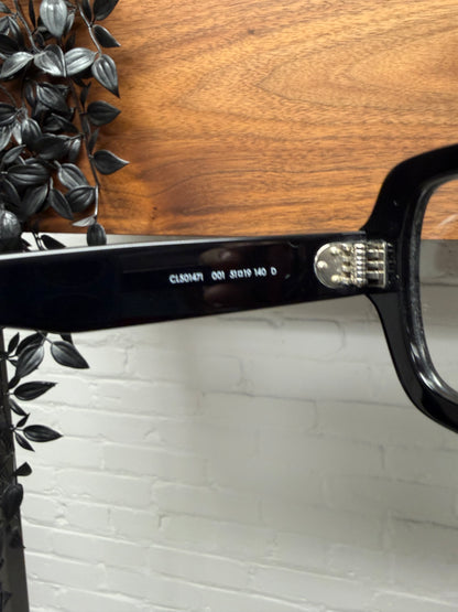 Celine ‘CL501471’ Boxy Rectangular Shape Black Optical Glasses