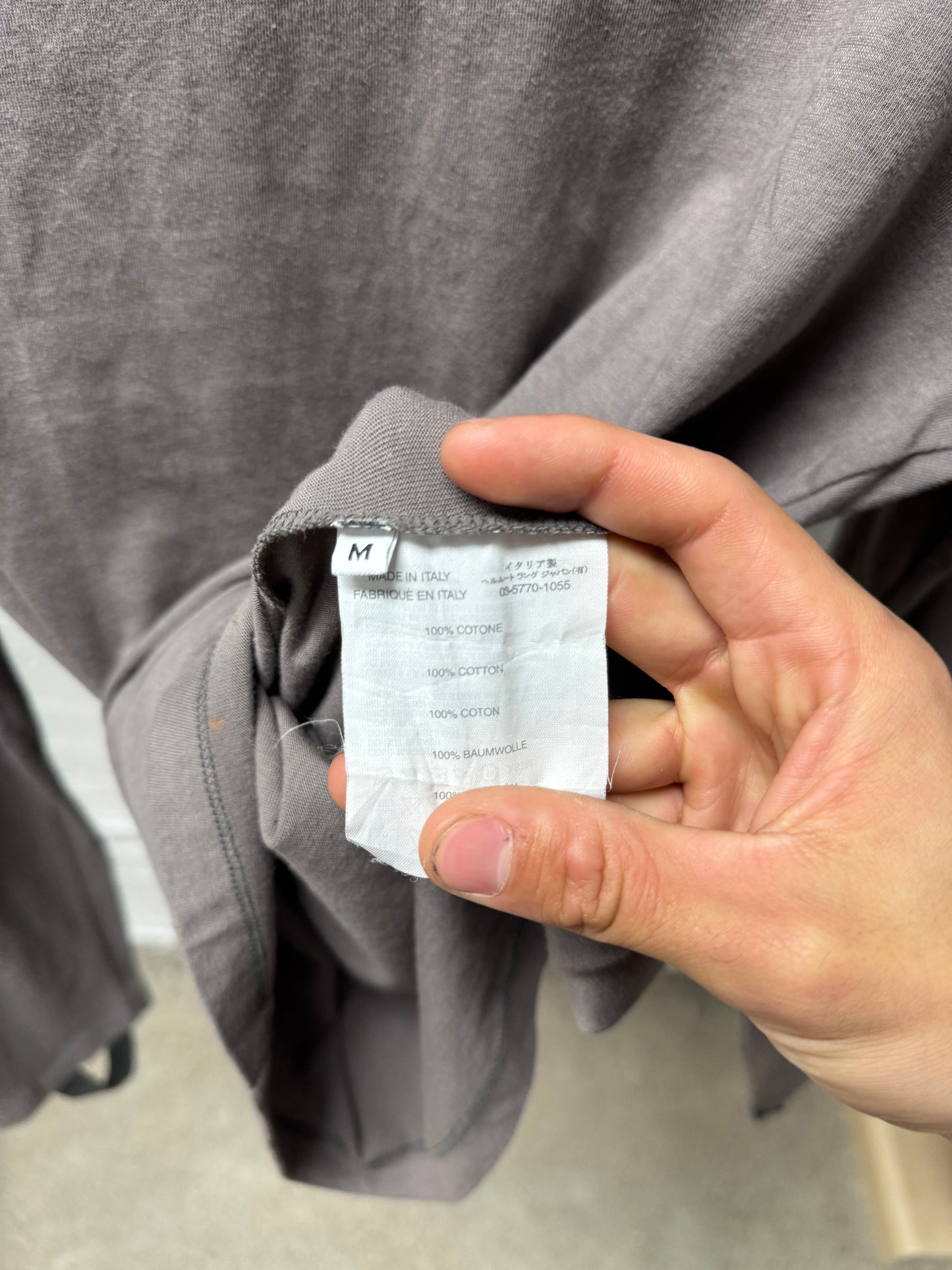 SS2004 Helmut Lang ‘Wire Collar’ Bondage Long Sleeve Shirt