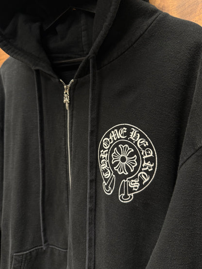 Chrome Hearts ‘Miami’ Dagger Zip Black Zip-Up Hoodie