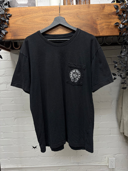 Chrome Hearts Miami Store Exclusive ‘Horseshoe Logo’ Black Graphic T-Shirt