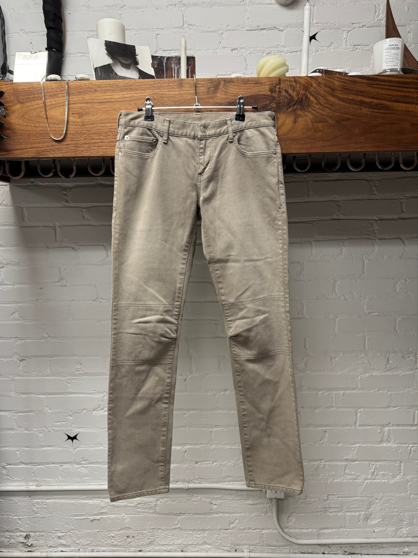AW2010 Undercover ‘Reverse Running’ Corduroy Skinny Jeans