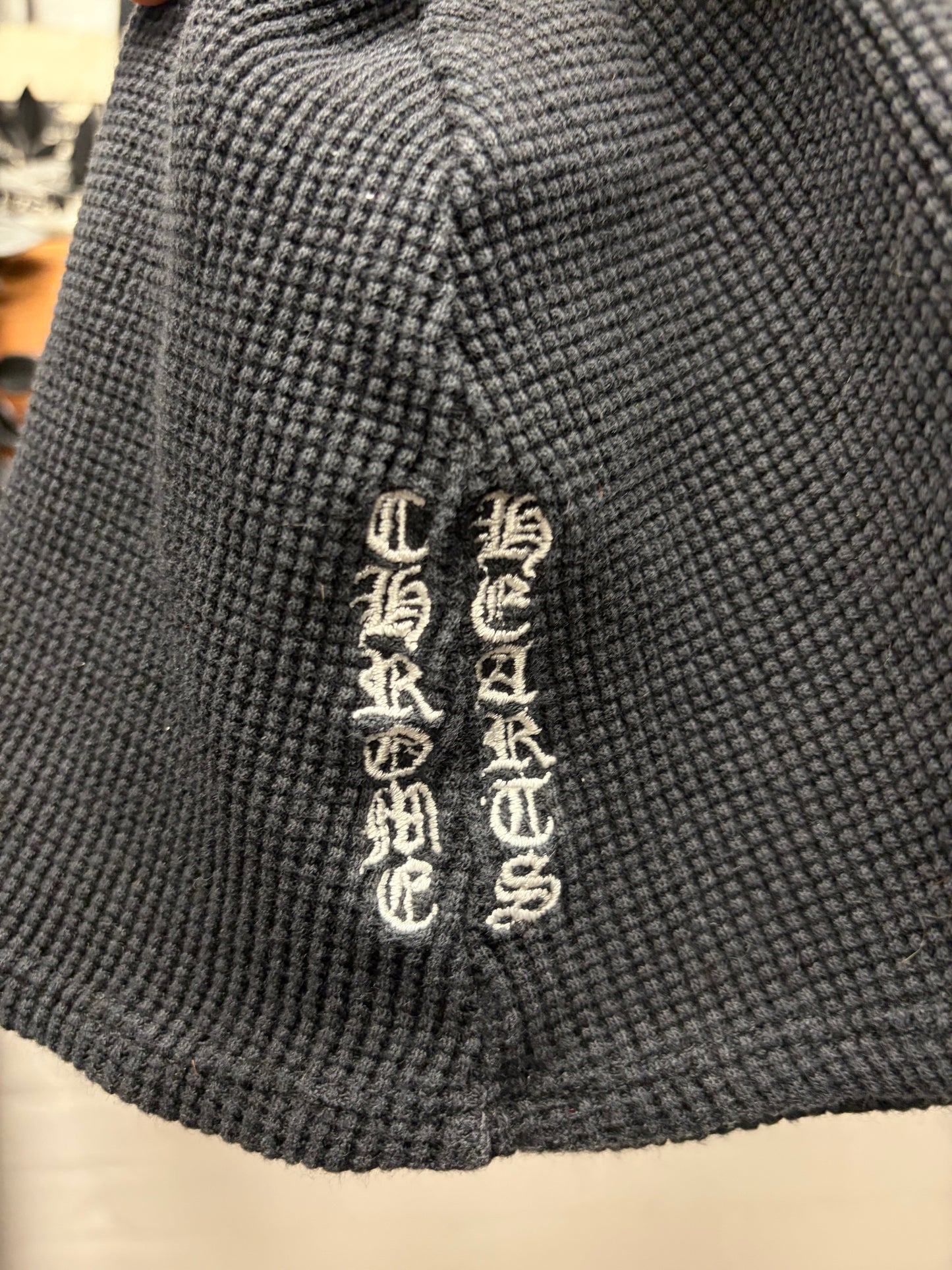 Vintage Chrome Hearts ‘Celtic Cross’ Black Thermal Skull Cap