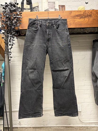Acne Studios ‘2021 Vintage Black’ Flared Leg Denim