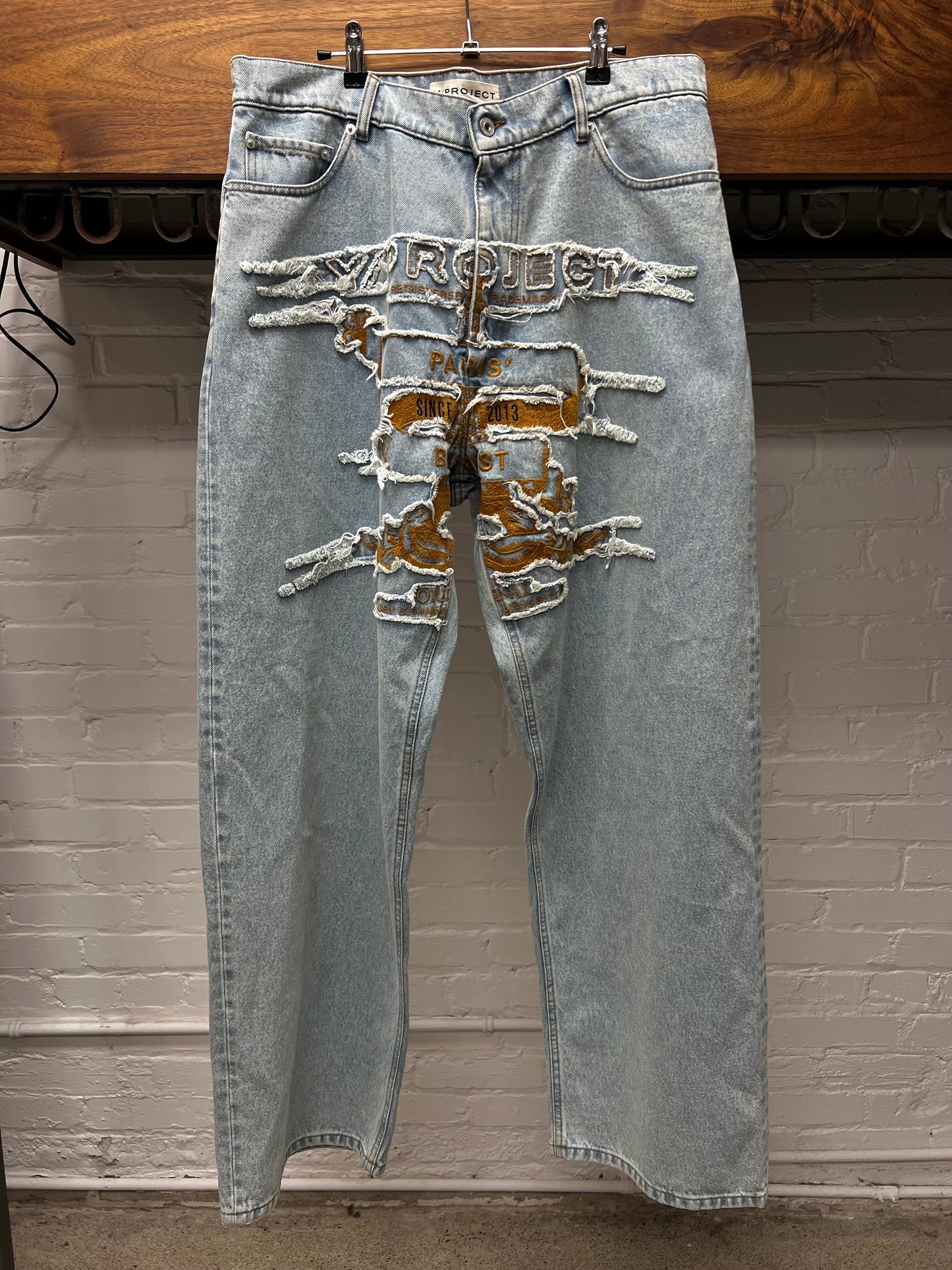 Y-Project ‘Evergreen Paris’ Wide Leg Denim