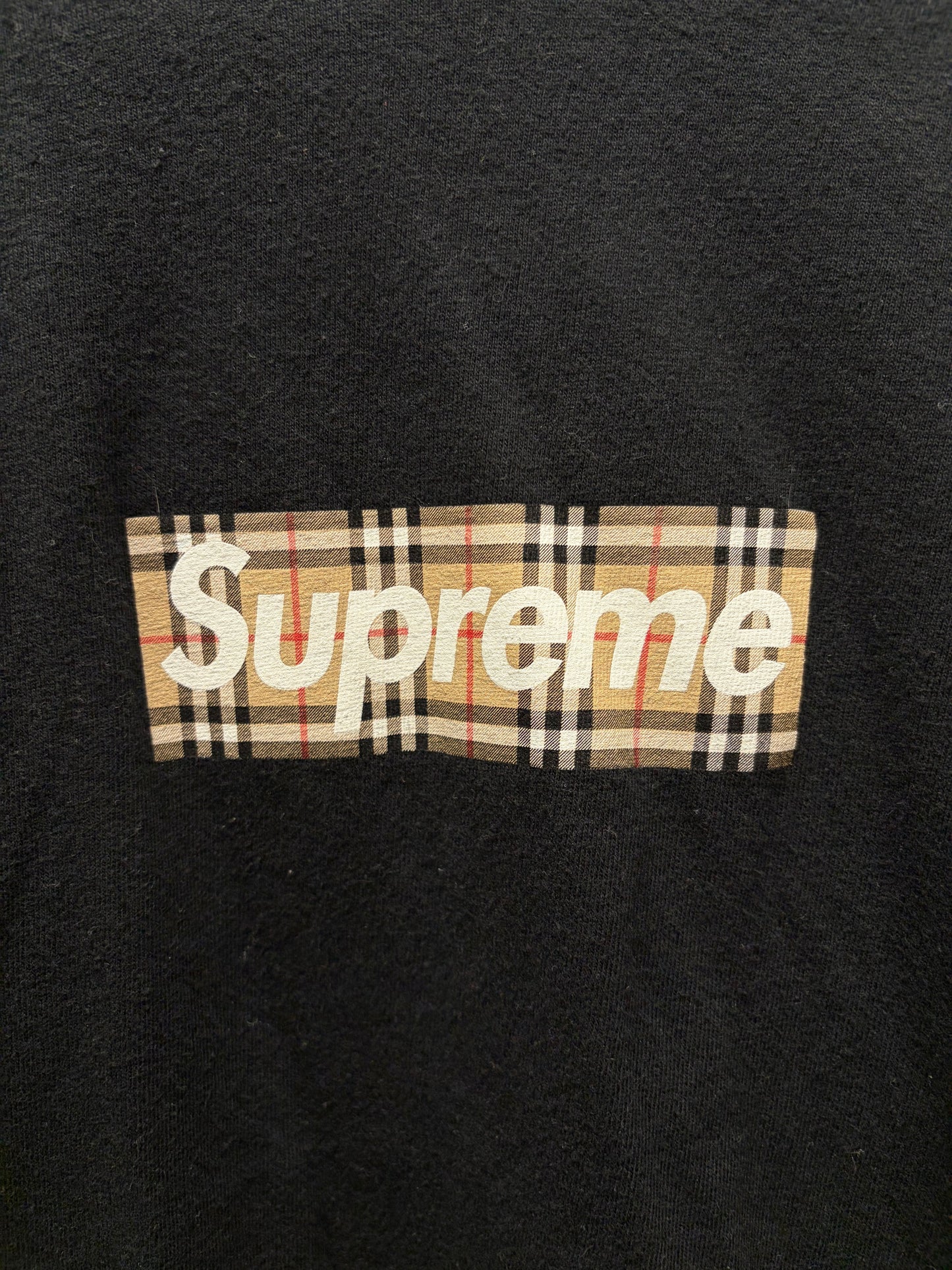 SS2022 Supreme x Burberry Box Logo T-Shirt