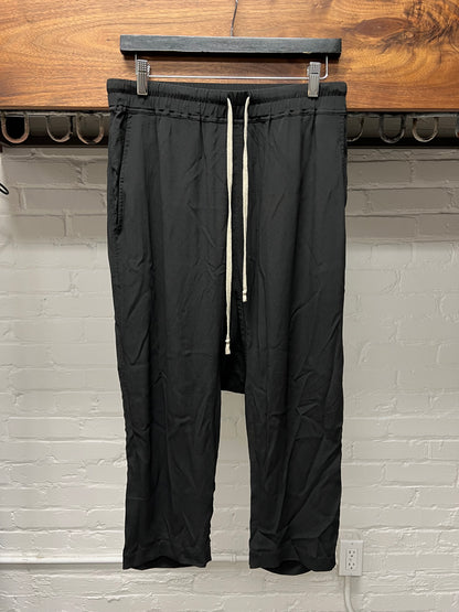 SS2021 Rick Owens ‘Phlegethon’ 3/4 Length Drop Crotch Pod Shorts