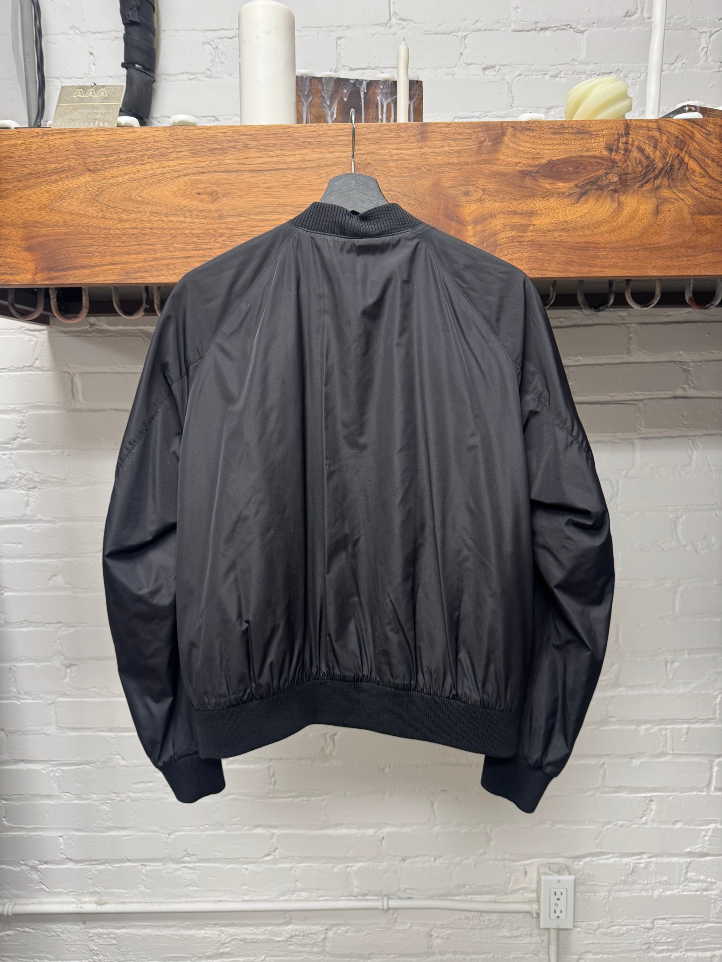 Dries Van Noten Reversible Black/Floral Bomber Jacket