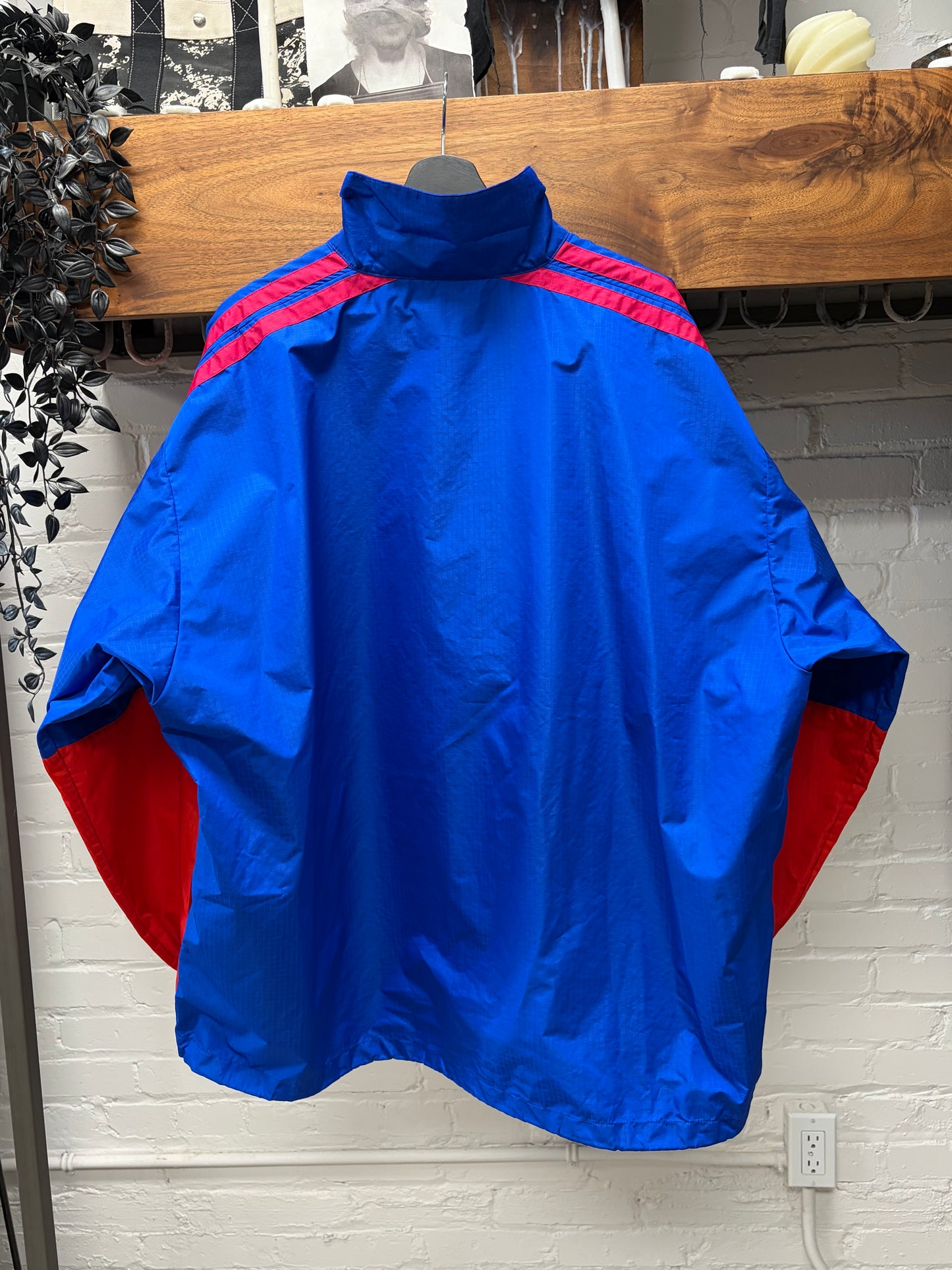 2018 Balenciaga Ripstop Colorblocked Windbreaker Jacket