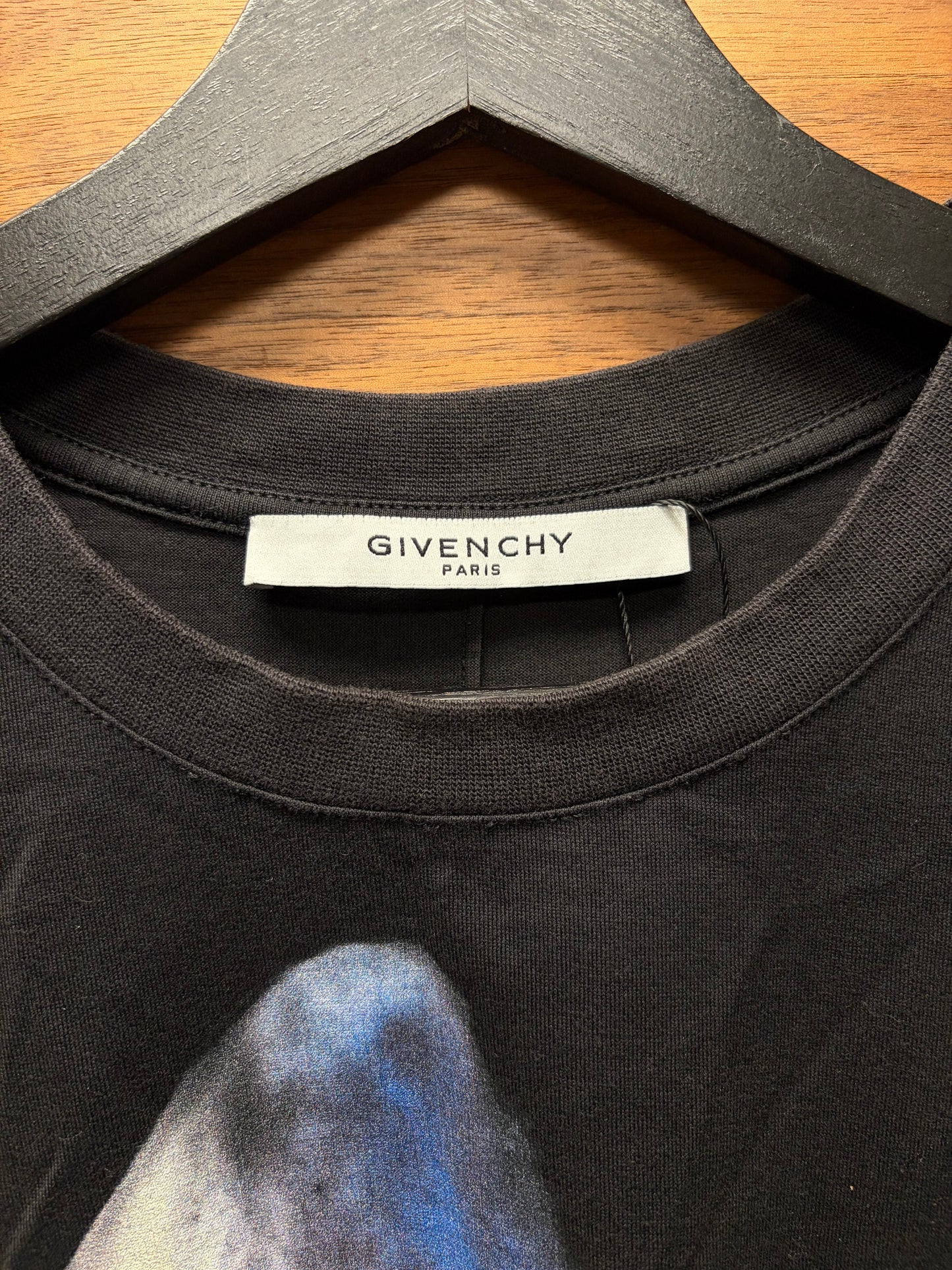 AW2017 Givenchy by Ricardo Tisci ‘Shark’ Black Graphic T-Shirt