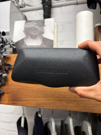 Balenciaga Bronze ‘Bat Rectangle’ Sunglasses