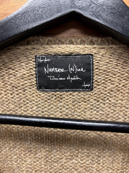 AW2009 Number (N)ine ‘A Closed Feeling’ Loose Gauge Distressed Knit Sweater