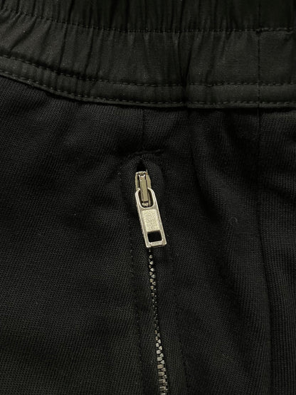 AW2021 Rick Owens ‘Gethsemane’ Black Zip Opening Pants