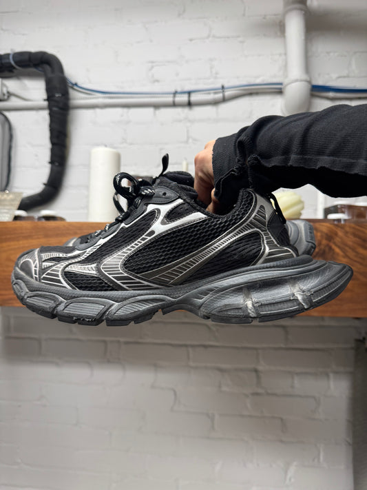 Balenciaga ‘3XL’ Black/Silver Oversized Low Top Sneakers