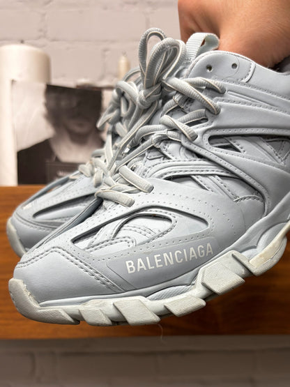 Balenciaga ‘Track Runner’ Baby Blue Low Top Athletic Sneakers